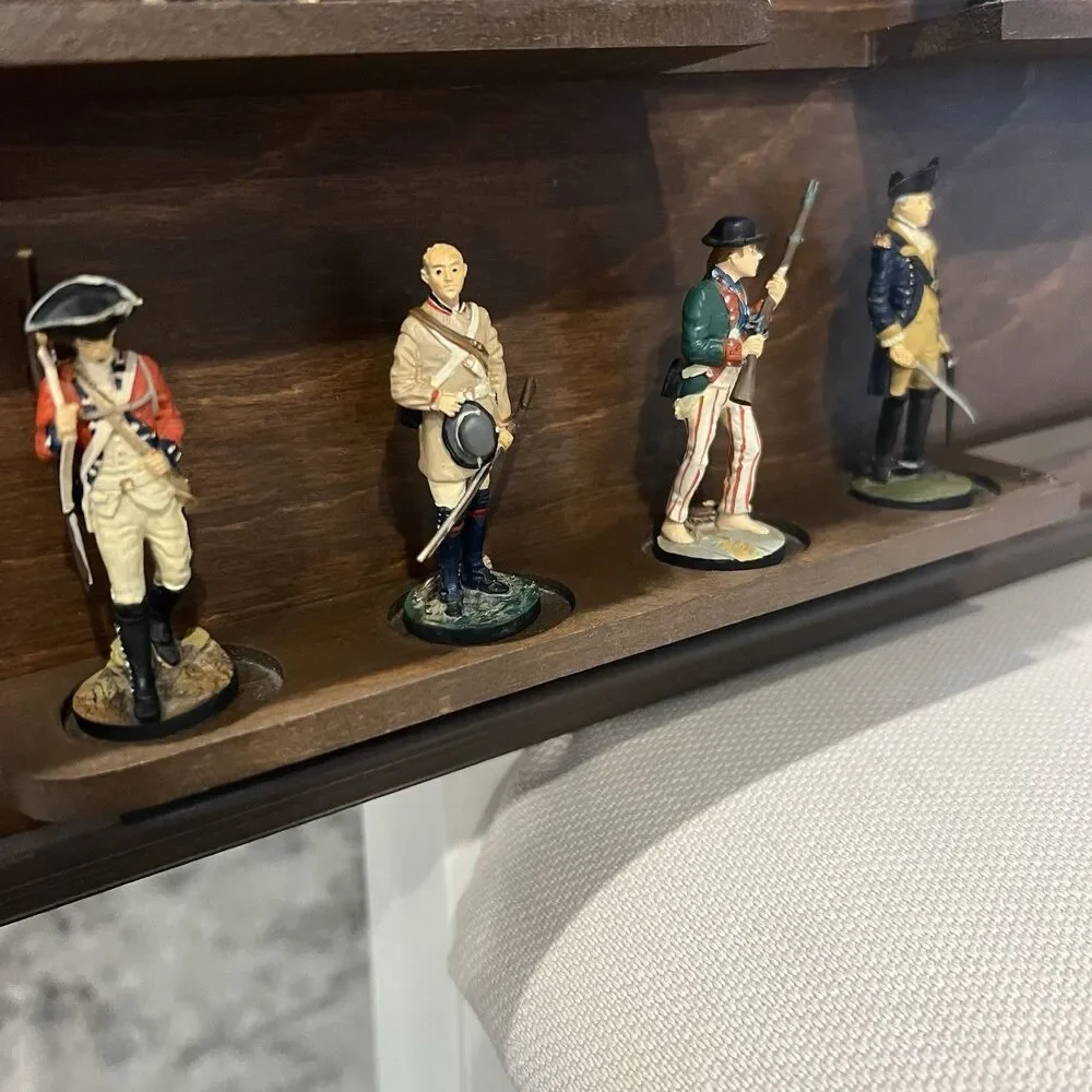 Fighting Men of the American Revolution, Yorktown Bicentennial, 1781-1981 pewter